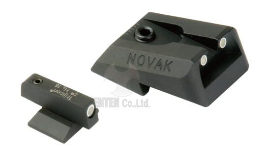 Detonator NOVAK style LoMount Carry 1911 Steel Sight for Marui M45A1 GBB series