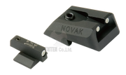 Detonator NOVAK style LoMount Carry 1911 Steel Sight for Marui M45A1 GBB series