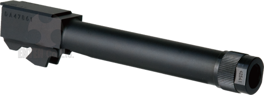 Detonator CNC Aluminum GLK Factory Type Silencer Compatible Threaded Outer Barrel For Umarex / GHK Glock 17 Gen 3 GBB Pistol Airsoft ( 14mm CCW ) ( G17 Gen 3 )
