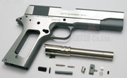 Bomber Colt S70 CNC Aluminum Slide & Frame Kit for Marui Airsoft 1911 series - Silver