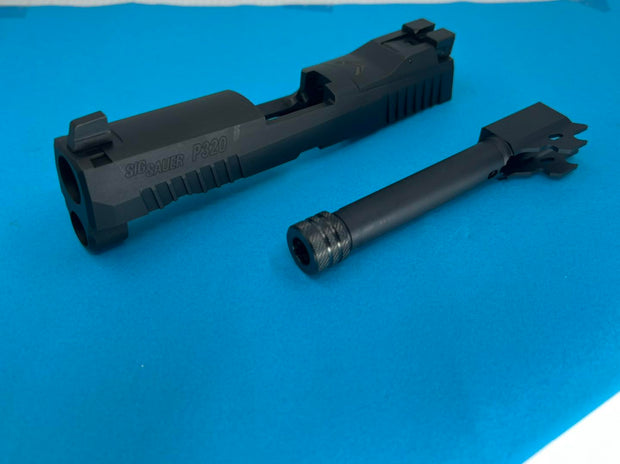 Proarms XCarry Legion Steel Threaded Barrel & Slide Set for SIG / VFC M17 M18 Airsoft GBB Pistol Series