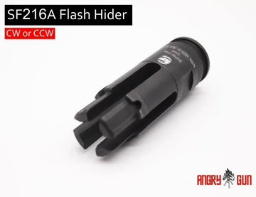 Angry Gun SF216A Style Airsoft Flash Hider ( 14mm CCW )
