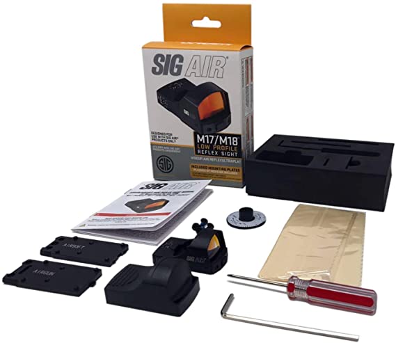 SIG AIR M17/M18 ロープロファイルリフレックスサイト ミリタリーショップ Fellowes / SIG AIR M17/M18 LOW PROFILE