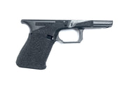 Boomarms Custom - AGA-style stippling Lower Frame for Marui 19 Airsoft GBB - Black