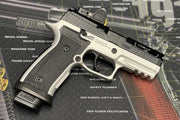 Boomarms Custom - P320 SIG M18 PRO-CUT slide x AXG Lower frame version Airsoft GBB - BK x SV