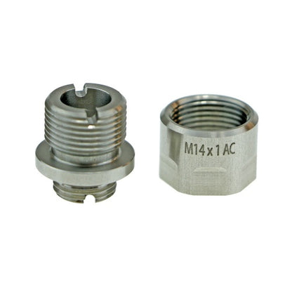 CowCow A01 Stainless Steel Silencer Adapter (11mm to 14mm)