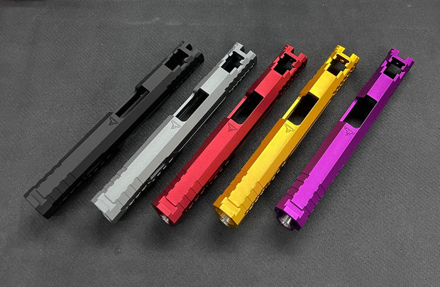 Bomber CNC Aluminum ( T-style ) slide for TM Airsoft Hi-Capa GBB Pistol series