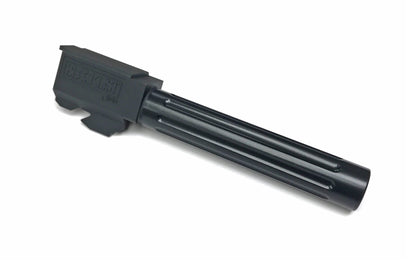 Nova BK-list style CNC Aluminum Outer barrel for Marui Airsoft G17/18/22 GBB - Fluted
