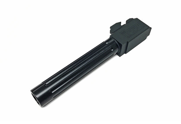 Nova BK-list style CNC Aluminum Outer barrel for Marui Airsoft G17/18/22 GBB - Fluted