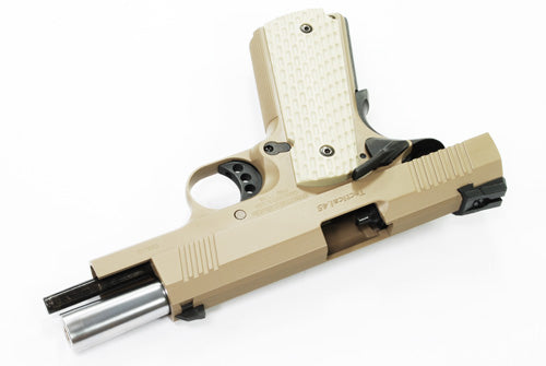 Guarder Aluminum Slide & Frame for MARUI Desert Warrior 4.3 (TAN)