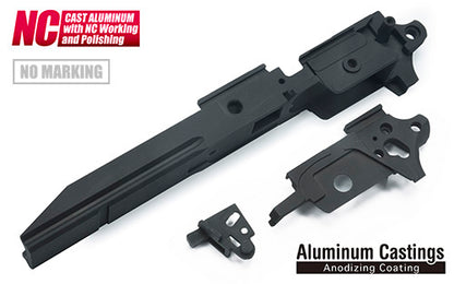 Guarder Aluminum Frame for MARUI HI-CAPA 5.1 (GD Type/NO Marking/Black)