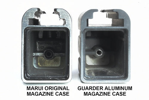 Guarder Aluminum Magazine Kit for Marui HI-CAPA 5.1 GBB series (No Marking/Silver)