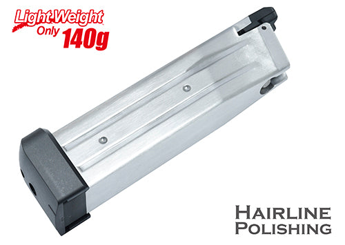 Guarder Light Weight Aluminum Magazine for MARUI HI-CAPA 5.1 GBB series - Silver