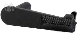Nova Kimber Type Slide Stop for Marui Hi-CAPA / 1911 GBB Series (Checkered) (Black / Silver)