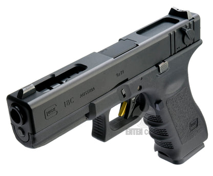 Detonator CNC Aluminum G18 Slide Set for Marui G18C style Airsoft GBB - Black ( 2022 Version )