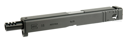 Detonator CNC Aluminum Slide Set ( Cobra ) for Marui G18C style Airsoft GBB - Black ( 2020 Version )