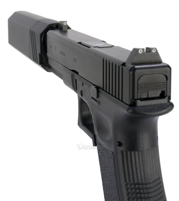 Detonator Luminous Suppressor Night Sight for Marui G17 / 18 series (Tri GL-201 style)