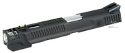 Nova x JDG WAR Afterburner M&P 1.0 Slide Set for Marui M&P9 GBB series ( Black w/ Silver Barrel )