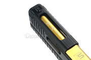 Detonator CNC Aluminum Slide Set S-style for Marui HK45 Airsoft GBB - Black