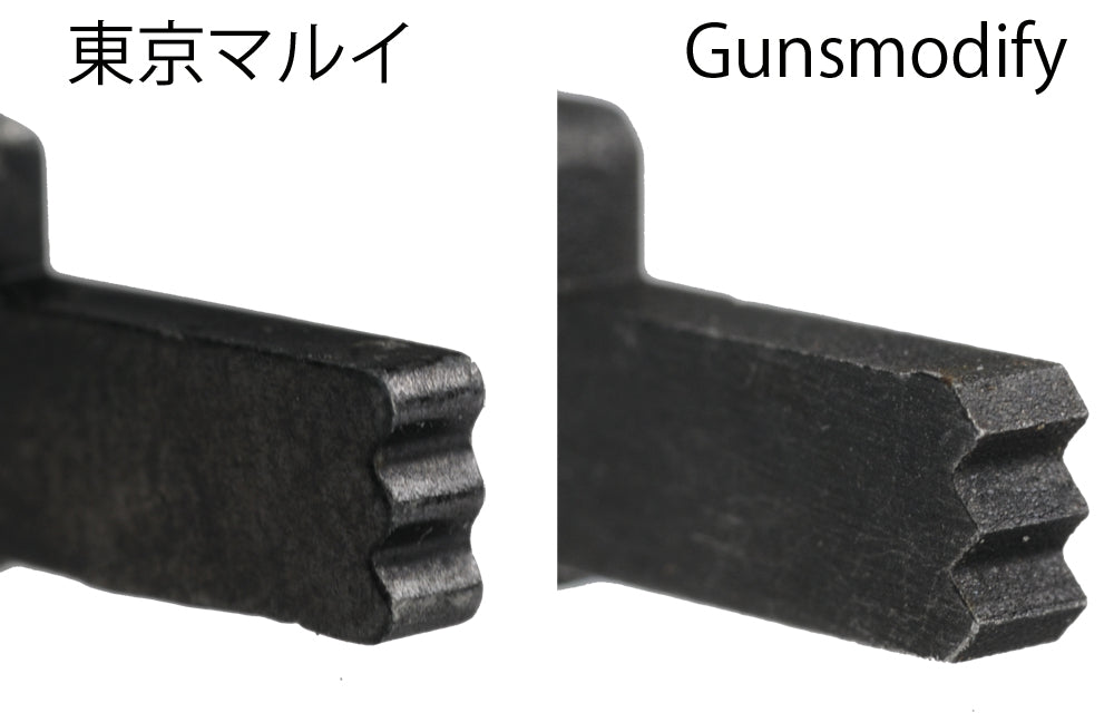 Guns Modify Extended Slide Lock for Marui G17 / G18C series ( Lonewolf type )