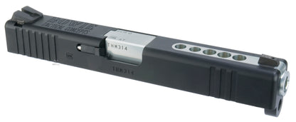 Detonator G17 Hybrid B.T.C Aluminum Slide for Marui G17 - Black