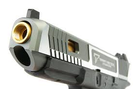 EMG TTI G34 GEN4 GBB Pistol (G&P CUSTOM) - Two Tone slide with RMR cut