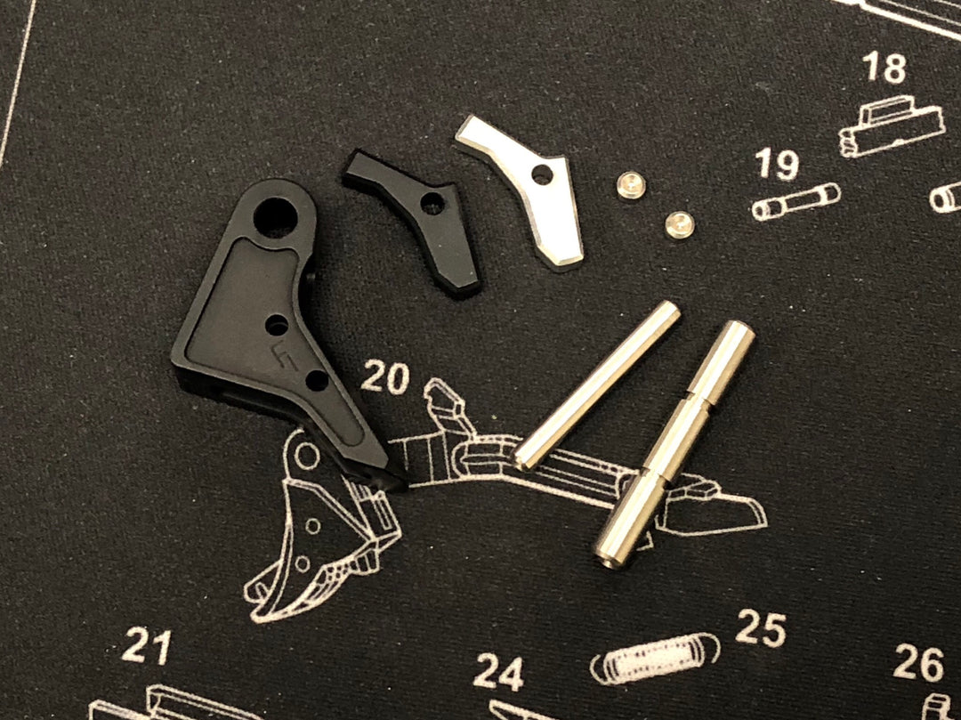 Bomber FI-style CNC Aluminum Trigger for Marui / WE / VFC