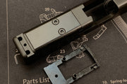 Bomber Full Steel G19 MOS Slide Kit for Umarex / EF / VFC G19 Gen4 GBB series - Stamped marking version