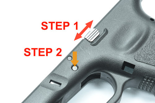 Guarder Steel Trigger Pin for Marui GK-Series GBB (Black)