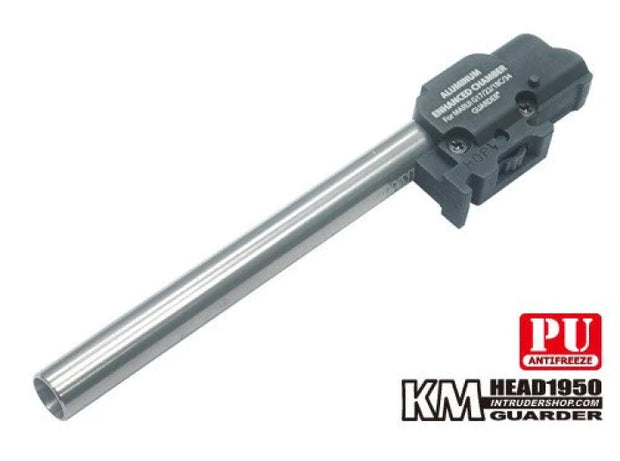 Guarder KM 6.01 Type inner Barrel with Chamber Set for TM G17/18C/22 GBB series