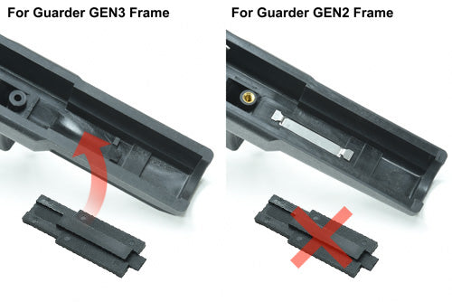 Guarder Series No. Tag Set for MARUI G23 FBI (Early Type)