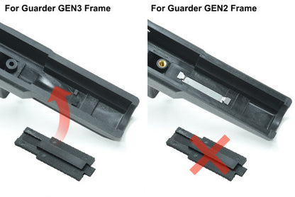 Guarder Series No. Tag Set for MARUI G22 (Early Type)