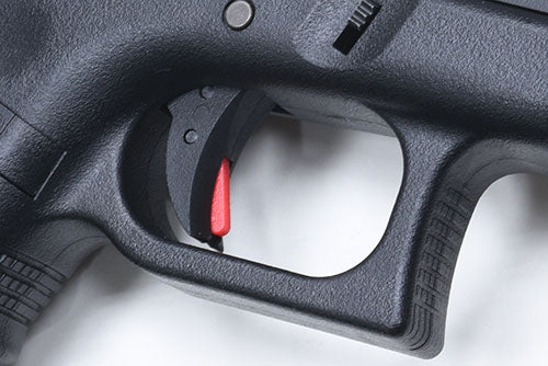 Guarder Smooth Trigger & Lever Group For MAURI G17/22/26/34 (Black/Red)