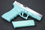 Guarder Aluminum Magazine Case for MARUI G17/18C/22/34 (9mm/Robin Egg Blue)