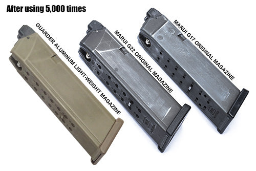 Guarder Aluminum Magazine Case for MARUI G17/18C/22/34 (.40/Cerakote FDE)