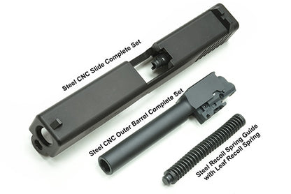 Guarder G17 Gen2 Steel Slide Complete Set (2020 New Ver./U.S. Ver./Black )