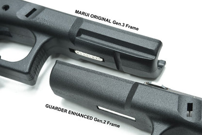Guarder Original Gen.2 Frame for Marui G17 / 22 / 34 Airsoft GBB Pistol - Black ( US Version )