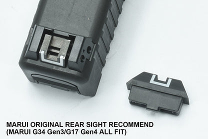 Guarder CNC Aluminum Slide/Steel Barrel kit for MARUI G17 Gen4 (G34 Gen4 Standard/Black)