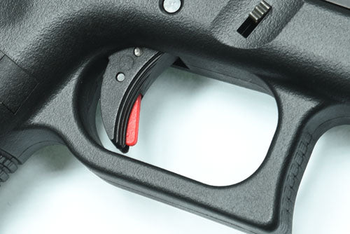Guarder Ridged Trigger For G-Series GBB (BLACK/RED)