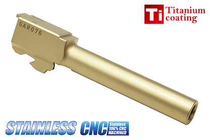 Guarder Aluminum CNC Titanium Golden Outer Barrel for TM G17