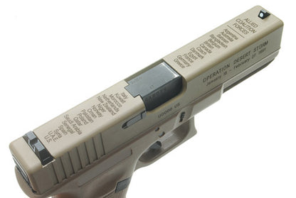 Guarder Aluminum Slide for MARUI G17 Desert Storm - CERAKOTE FDE