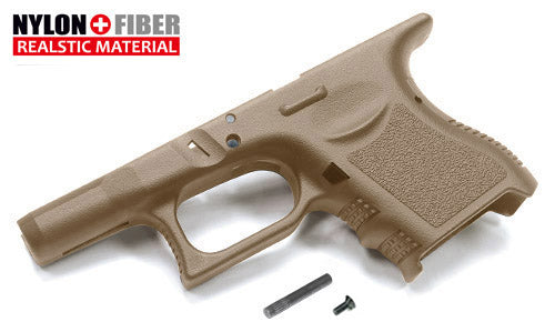 Guarder Original Frame for Marui G26/KJW G27 GBB Pistol - Tan (USA Version)