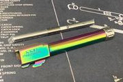 Guns Modify CNC Steel Threaded Outer Barrel ( KKM ) for Tokyo Marui G17/18/22 GBB G-series - Rainbow Nitride ( CCW )