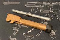 Guns Modify S-Style Stainless Threaded Barrel for Marui G19 GBB - Rose Gold ( CCW )