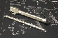 Guns Modify CNC Steel Tactical Outer Barrel ( KKM ) for Tokyo Marui G34 GBB G-series - Silver (14mm -)