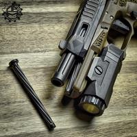 Guns Modify DEM-style Stainless Steel Recoil Guide Rod Set for Tokyo Marui G17 / 18 / 22 / 34 GBB G-Series- Black