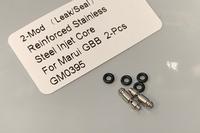 Guns Modify 2-Mod (Leak / Seal) Reinforced Stainless Steel Injet Core (2Pcs) for Marui G-series GBB