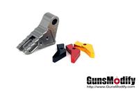 Guns Modify K-Style Aluminum Adjustable Trigger for Marui / Umarex GK GBB series - Silver