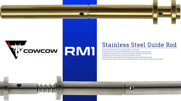 CowCow RM1 Stainless Steel Guide Rod For Hi-Capa 4.3 & 5.1