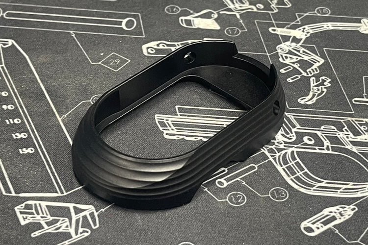 Bomber CNC Aluminum STI x DP Tactical Magwell for Marui Hi-Capa